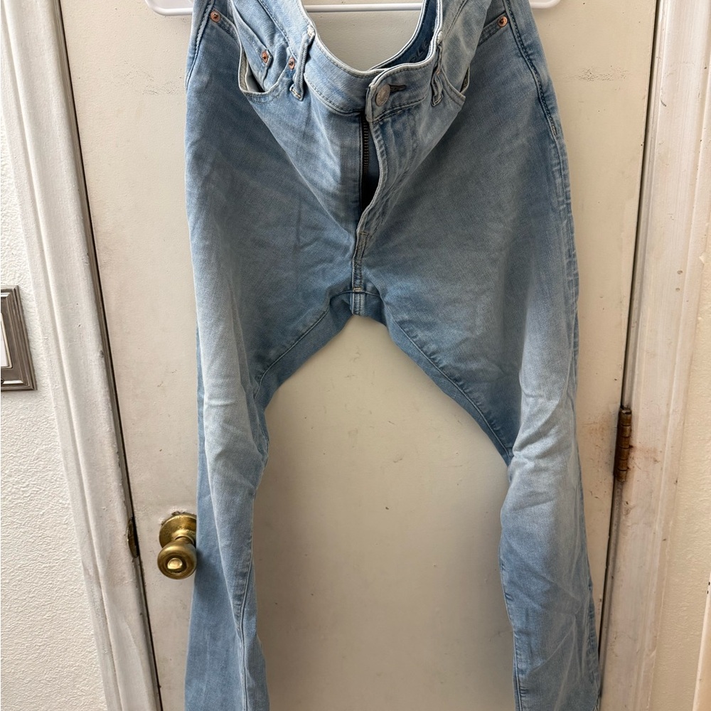 American Eagle Outfitters Light Blue Straight Men's Jeans